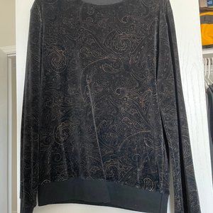 Limited Edition ZARA MAN Velvet tapastry design jumper